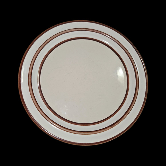 Set of 4 JI Stonecrest 112 Carrousel Brown Hand Painted 7" Salad Dessert Plates - Picture 2 of 3